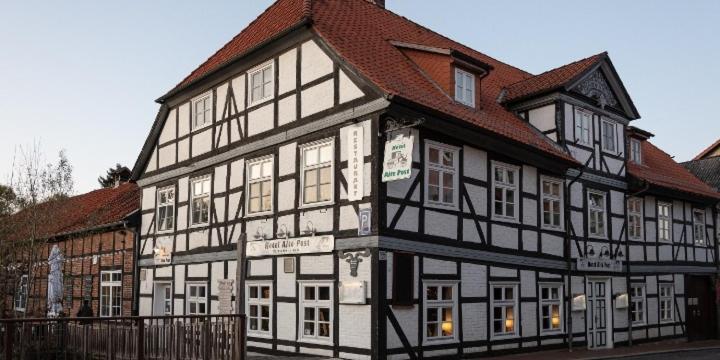 Hotel Alte Post Dannenberg Exterior foto